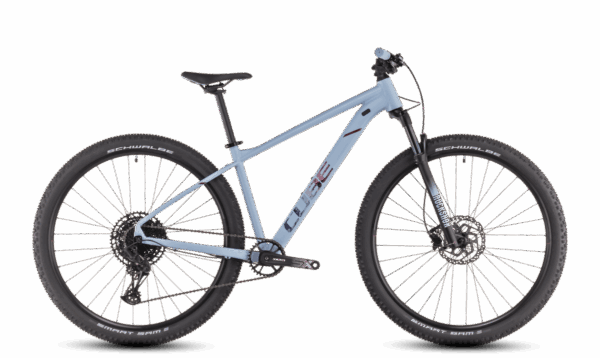 Cube Attention SLX pigeonblue´n´rubyred S